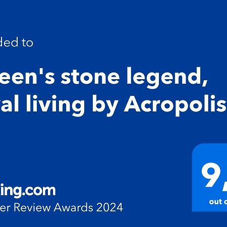 Queen'S Stone Legend, Royal Living By Acropolis Atenas Exterior foto